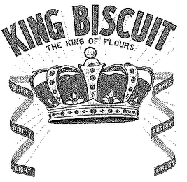 KING BISCUIT THE KING OF FLOURS logo