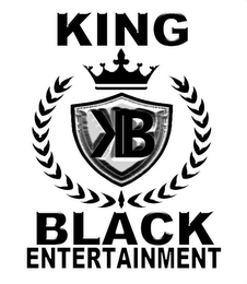 KING BLACK ENTERTAINMENT logo