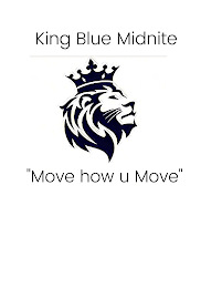 KING BLUE MIDNITE "MOVE HOW U MOVE" logo