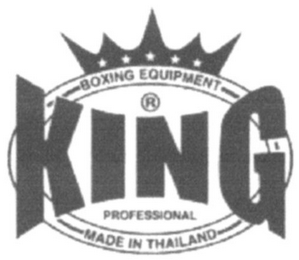 KING BOXING EQUIPMENT PROFESSIONAL logo