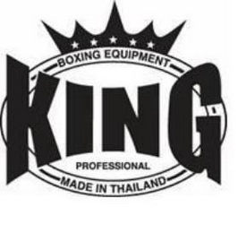 KING BOXING EQUIPMENT PROFESSIONAL MADE IN THAILAND logo