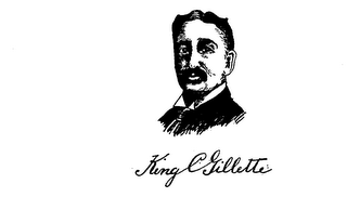 KING C. GILLETTE logo