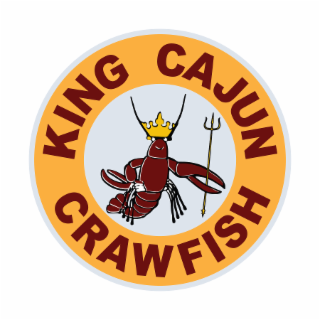 KING CAJUN CRAWFISH logo