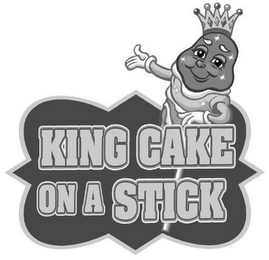 KING CAKE ON A STICK logo