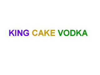 KING CAKE VODKA logo