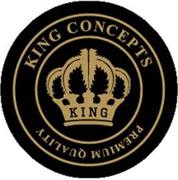 KING CONCEPTS PREMIUM QUALITY logo