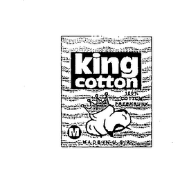 KING COTTON logo