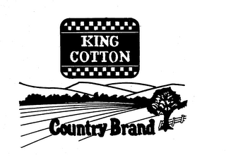 KING COTTON COUNTRY BRAND logo