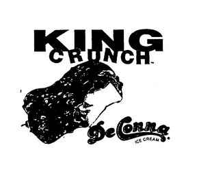 KING CRUNCH DECONNA ICE CREAM logo