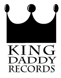 KING DADDY RECORDS logo