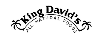 KING DAVID'S ALL NATURAL FOODS logo