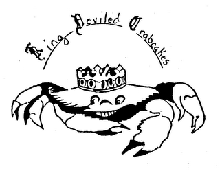 KING DEVILED CRABCAKES logo