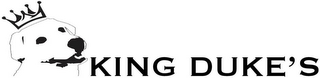 KING DUKE'S logo