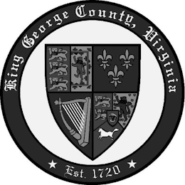 KING GEORGE COUNTY, VIRGINIA EST. 1720 logo