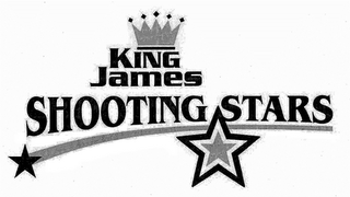 KING JAMES SHOOTING STARS logo
