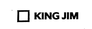 KING JIM logo