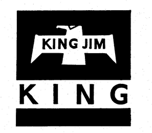 KING JIM KING logo