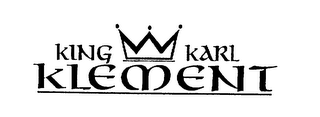 KING KARL KLEMENT logo