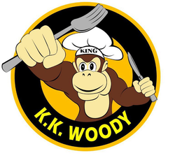 KING K.K. WOODY logo