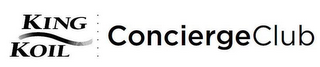 KING KOIL CONCIERGECLUB logo