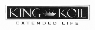 KING KOIL EXTENDED LIFE logo