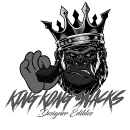 KING KONG SNACKS DESIGNER EDIBLES logo