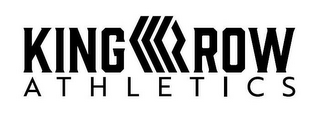 KING KR ROW ATHLETICS logo