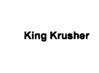 KING KRUSHER logo