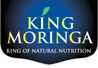 KING MORINGA KING OF NATURAL NUTRITION logo