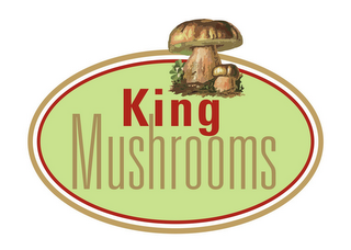 KING MUSHROOMS logo