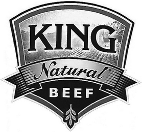 KING NATURAL BEEF logo