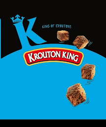 KING OF CROUTONS KROUTON KING logo