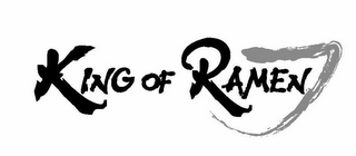 KING OF RAMEN logo