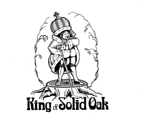 KING OF SOLID OAK logo