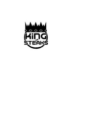 KING OF STEAKS logo