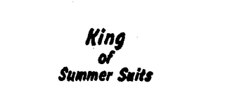 KING OF SUMMER SUITS logo