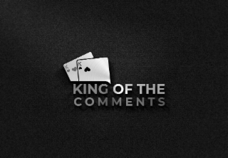 KING OF THE COMMENTS K K logo