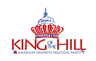 KING OF THE HILL - AMERICA'S FAVORITE POLITICAL PARTY logo