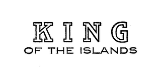 KING OF THE ISLANDS logo