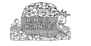 KING OF THE KERNELS POPCORN logo