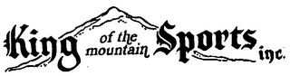 KING OF THE MOUNTAIN SPORTS INC. logo