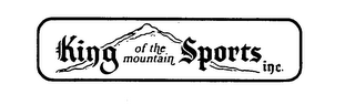 KING OF THE MOUNTAIN SPORTS INC. logo