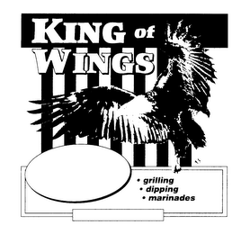 KING OF WINGS logo