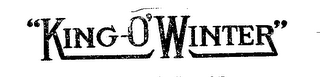 "KING-O'WINTER." logo