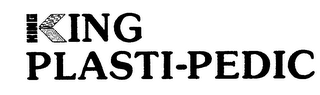 KING PLASTI-PEDIC logo