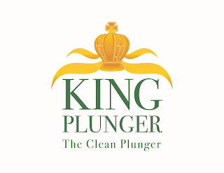 KING PLUNGER THE CLEAN PLUNGER logo