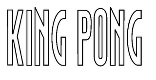 KING PONG logo