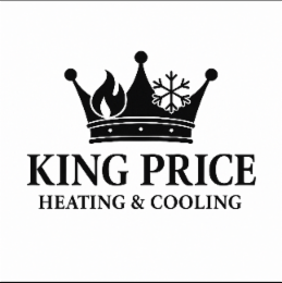 KING PRICE HEATING & COOLING logo
