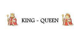 KING ~ QUEEN logo