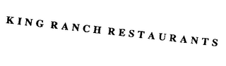 KING RANCH RESTAURANTS logo